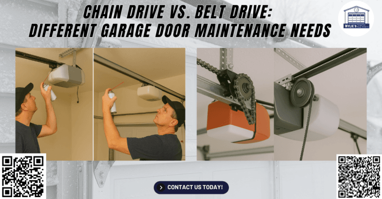 Breaking Down Garage Door Materials: Wylie, TX Edition 9 Chain Drive vs. Belt Drive: Different Garage Door Maintenance Needs - Wylie’s Garage Door Repair Center Co.