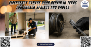BLOGS 18 Emergency Garage Door Repair in Texas for Broken Springs and Cables - Wylie’s Garage Door Repair Center Co.