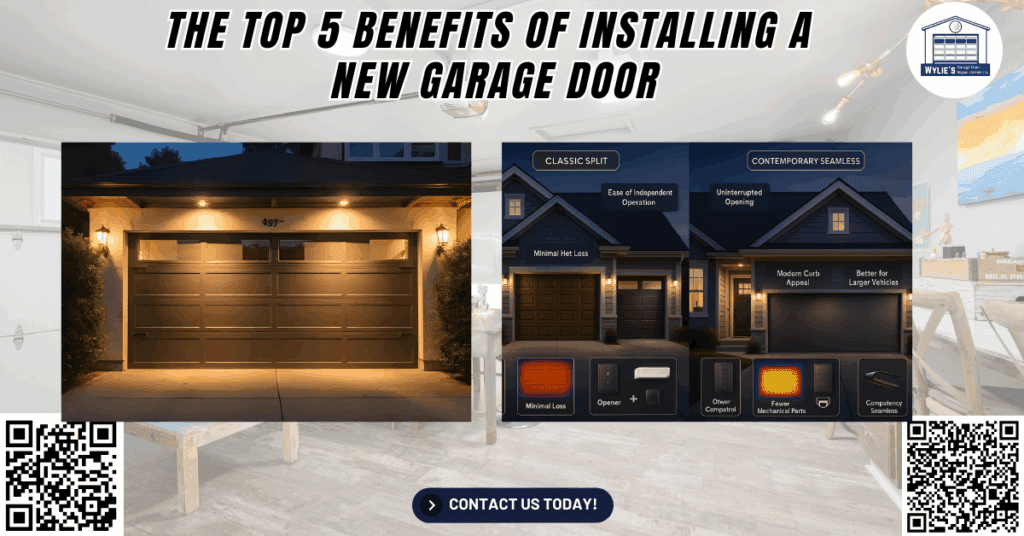 The Top 5 Benefits of Installing a New Garage Door 1 The Top 5 Benefits of Installing a New Garage Door