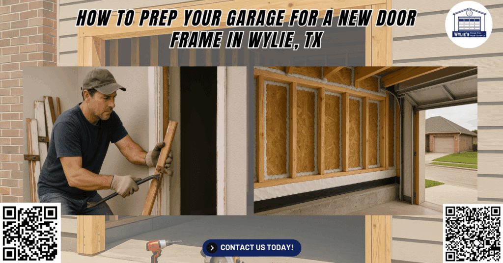 How to Prep Your Garage for a New Door Frame in Wylie, TX 1 How to Prep Your Garage for a New Door Frame in Wylie, TX