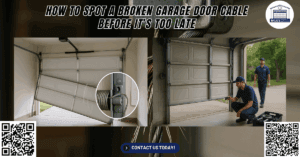 BLOGS 6 How to Spot a Broken Garage Door Cable Before It’s Too Late - Wylie’s Garage Door Repair Center Co.