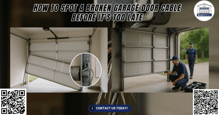 Breaking Down Garage Door Materials: Wylie, TX Edition 3 How to Spot a Broken Garage Door Cable Before It’s Too Late - Wylie’s Garage Door Repair Center Co.