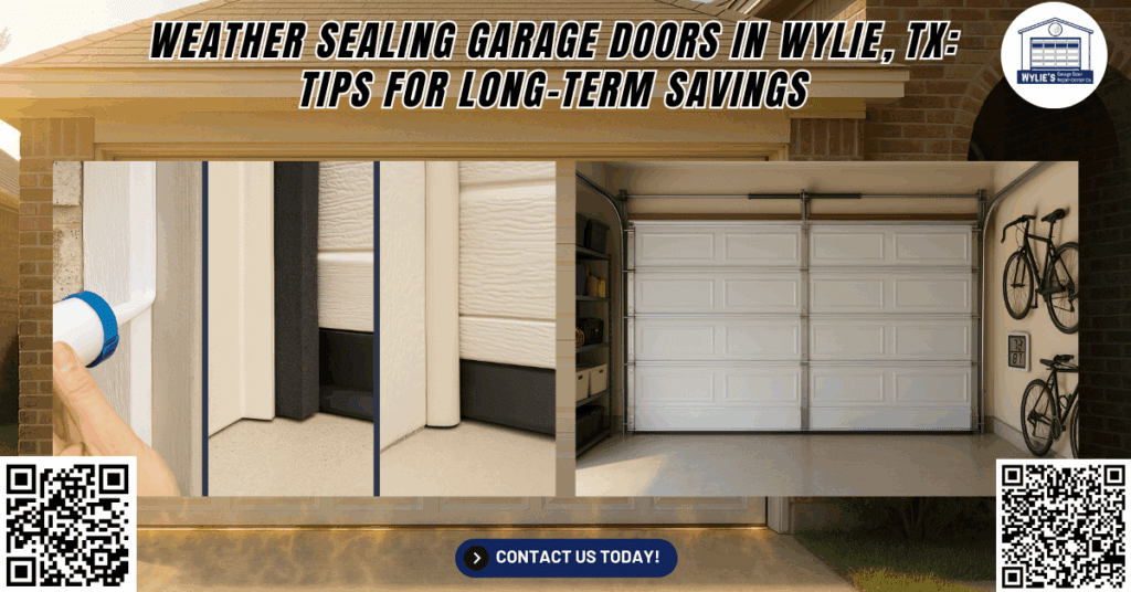 Weather Sealing Garage Doors in Wylie, TX: Tips for Long-Term Savings 1 Wylies Garage Door Repair Center Co 3