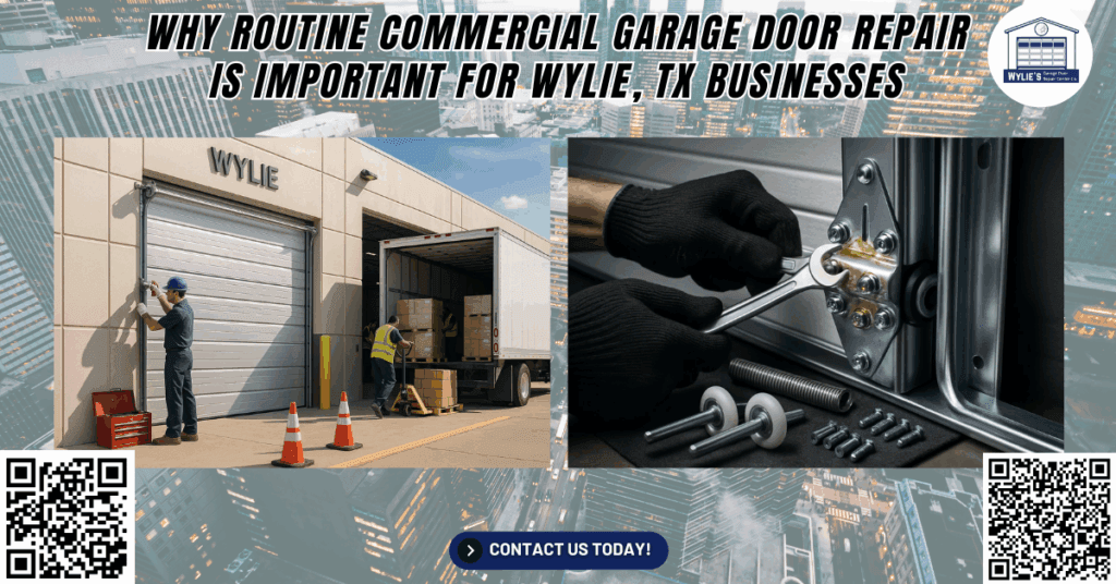 Why Routine Commercial Garage Door Repair Is Important for Wylie, TX Businesses